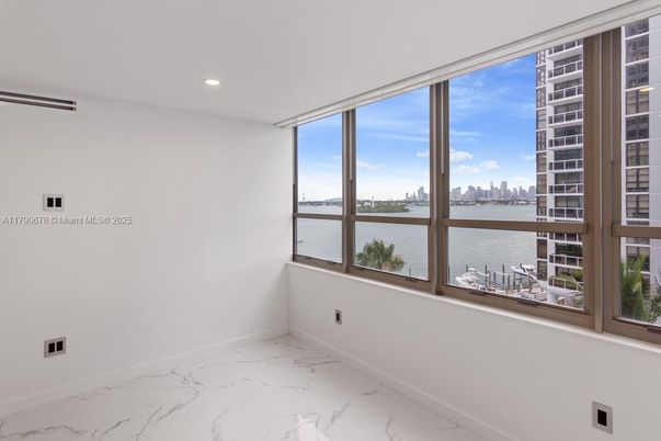Empty room, Interior, Marble, Recessed Lighting, Water
