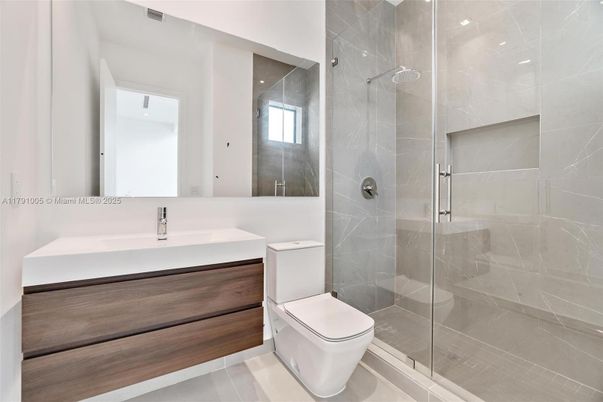 Bathroom, Glass Shower, Interior