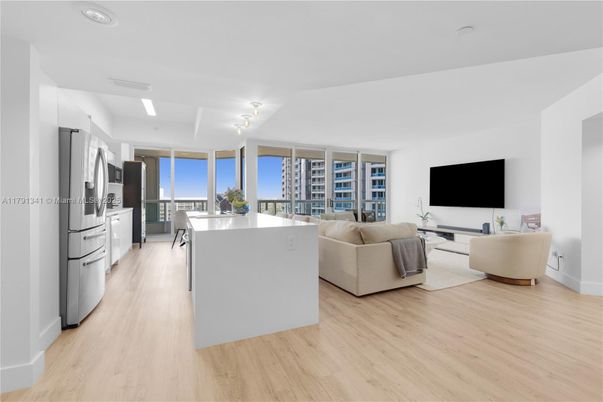 Interior, Kitchen, Living room, Wood Texture Flooring