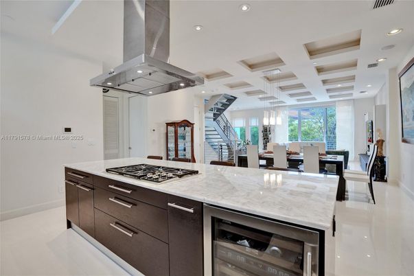 Dining room, Interior, Kitchen, Pendant Lights, Recessed Lighting