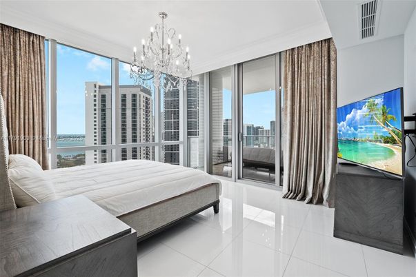Bedroom, Chandelier, Interior, Water