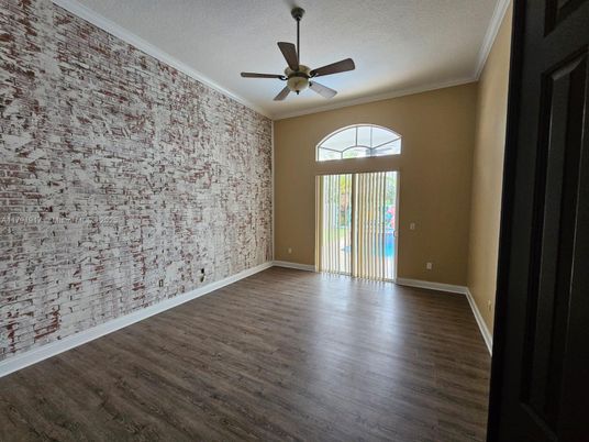 Empty room, Interior, Wood Texture Flooring