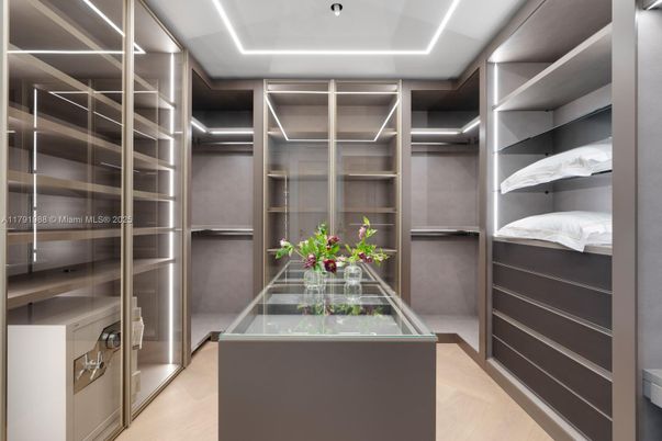 Interior, Recessed Lighting, Walk-in Closets, Wood Texture Flooring