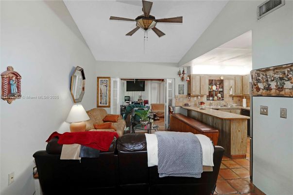 Interior, Kitchen, Living room