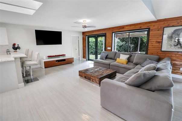 Interior, Living room, Wood Texture Flooring, Wooden Walls