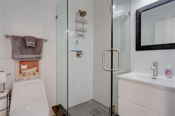 Bathroom, Glass Shower, Interior