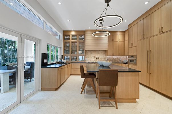 Dining room, Interior, Kitchen, Pendant Lights, Recessed Lighting