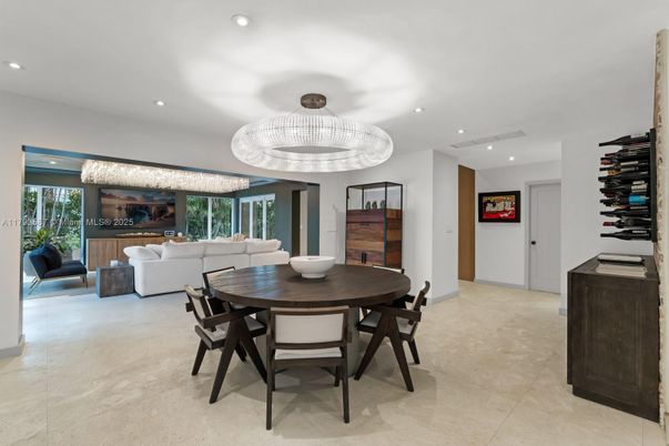 Chandelier, Dining room, Interior, Living room, Recessed Lighting