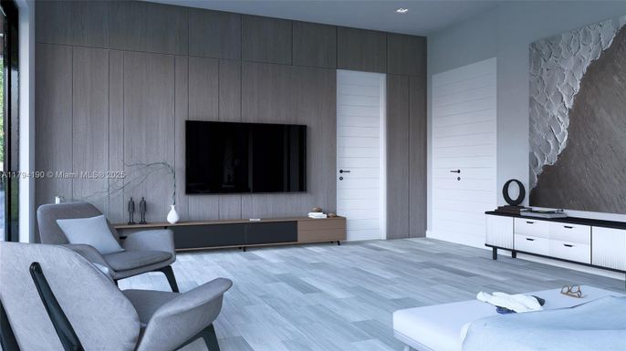 Interior, Recessed Lighting, Wood Texture Flooring