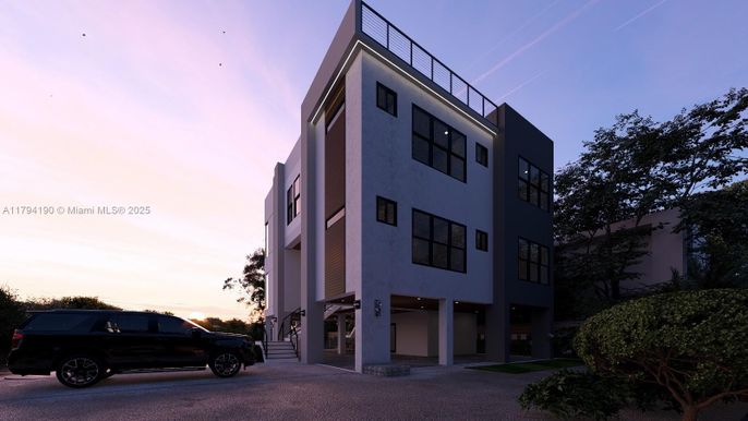 Exterior, Facade, Rowhouse