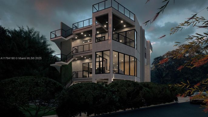 Exterior, Facade, Modern