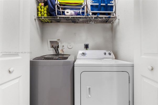Interior, Washer