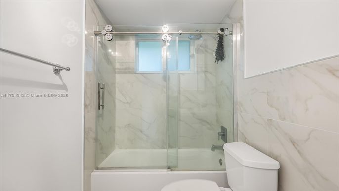 Bathroom, Glass Shower, Interior, Marble Walls