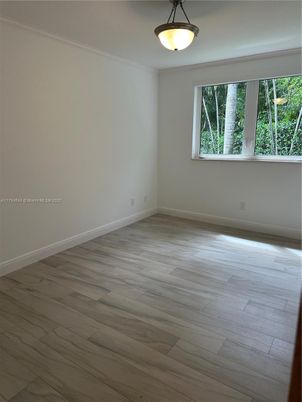 Empty room, Interior, Pendant Lights, Wood Texture Flooring