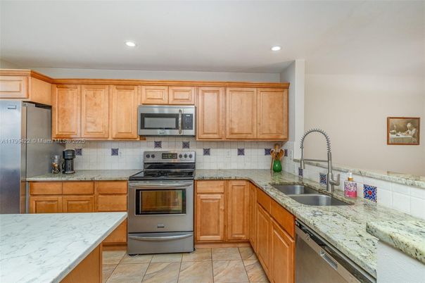 Interior, Kitchen, Recessed Lighting, Stainless Steel Appliances