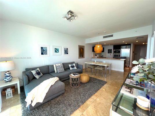 Dining room, Interior, Kitchen, Living room, Pendant Lights, Recessed Lighting, Stainless Steel Appliances