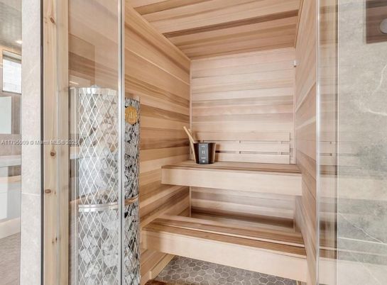Interior, Sauna Room