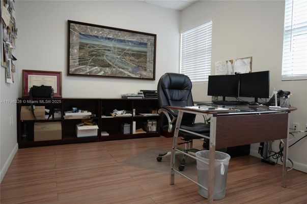Home Office, Interior, Wood Texture Flooring