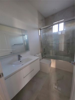 Bathroom, Dual Sink Vanities, Glass Shower, Interior