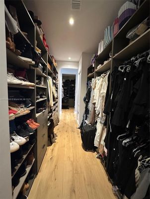 Interior, Recessed Lighting, Walk-in Closets, Wood Texture Flooring