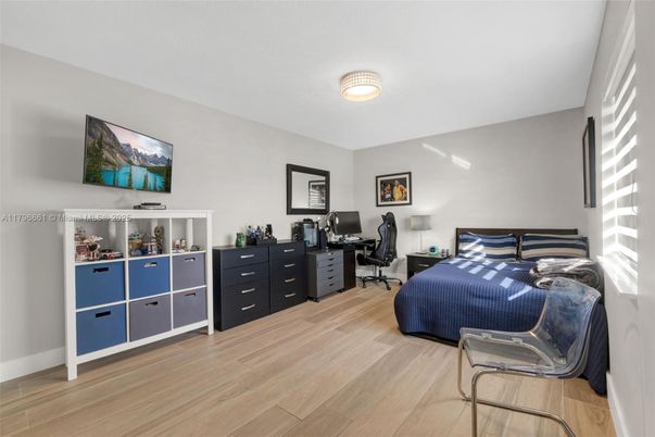 Bedroom, Home Office, Interior, Wood Texture Flooring
