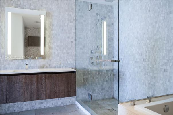 Bathroom, Glass Shower, Interior
