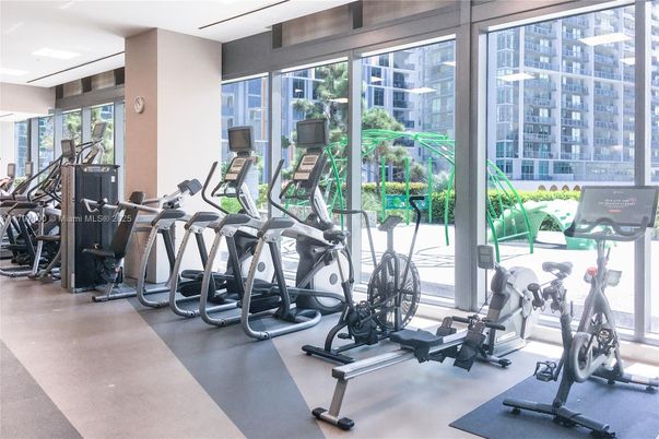 Fitness Equipment, Gym, Interior