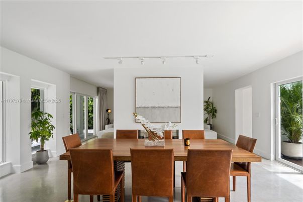 Dining room, Interior