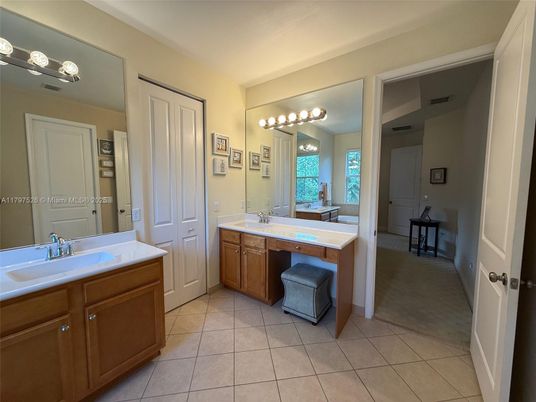 Bathroom, Dual Sink Vanities, Interior