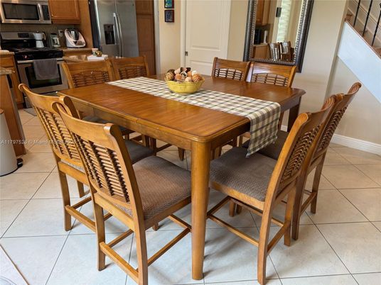 Dining room, Interior, Kitchen