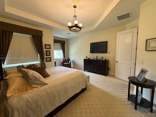 Bedroom, Interior, Pendant Lights