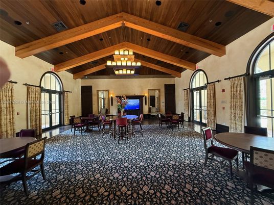 Dining room, Interior, Recessed Lighting, Wooden Beams, Wooden Ceilings