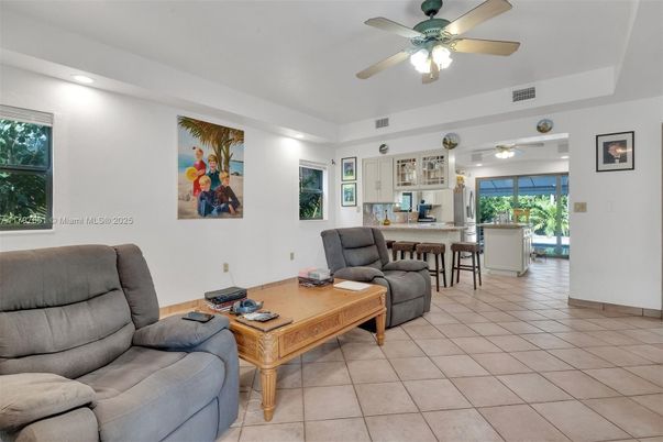 Interior, Kitchen, Living room, Recessed Lighting