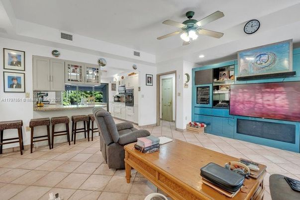 Interior, Kitchen, Living room, Recessed Lighting
