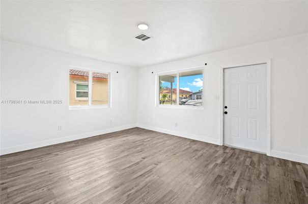 Empty room, Interior, Wood Texture Flooring