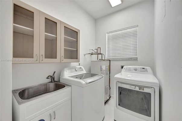 Interior, Washer