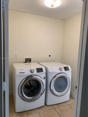 Interior, Washer