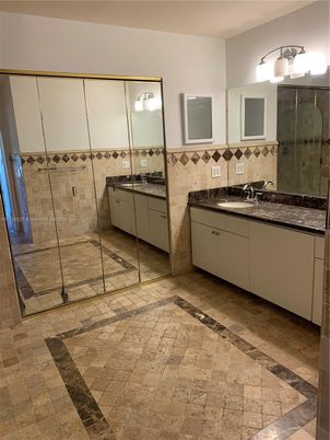 Bathroom, Dual Sink Vanities, Glass Shower, Interior