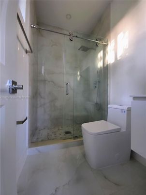 Bathroom, Glass Shower, Interior, Marble, Marble Walls