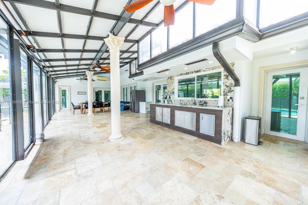 Interior, Recessed Lighting, Sun Room