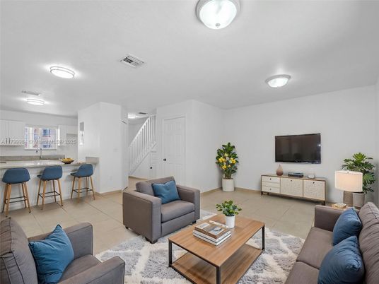 Interior, Kitchen, Living room