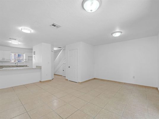 Empty room, Interior, Kitchen