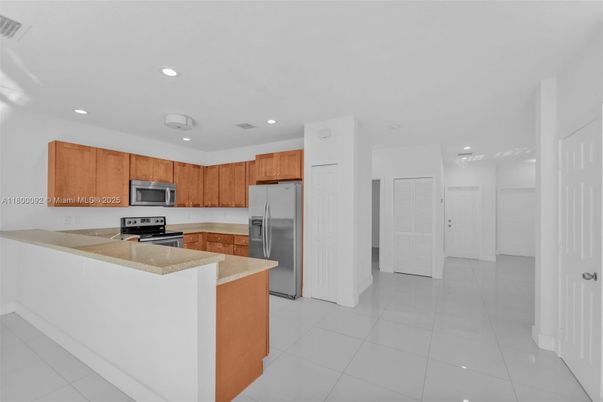 Interior, Kitchen, Recessed Lighting, Stainless Steel Appliances