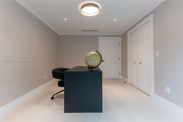 Home Office, Interior, Recessed Lighting