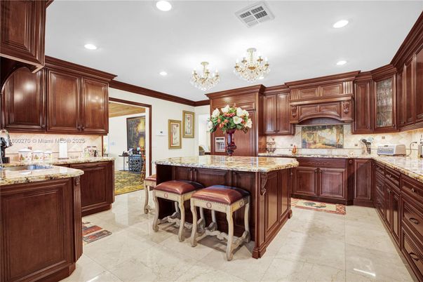 Chandelier, Interior, Kitchen, Recessed Lighting