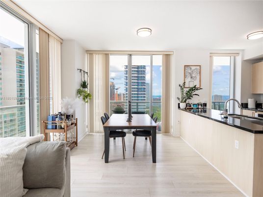 Dining room, Interior, Wood Texture Flooring