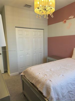Bedroom, Chandelier, Interior
