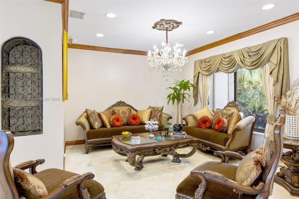 Chandelier, Interior, Living room, Recessed Lighting