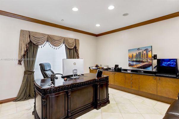 Home Office, Interior, Recessed Lighting