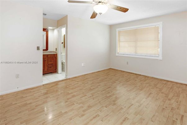 Bathroom, Empty room, Interior, Wood Texture Flooring